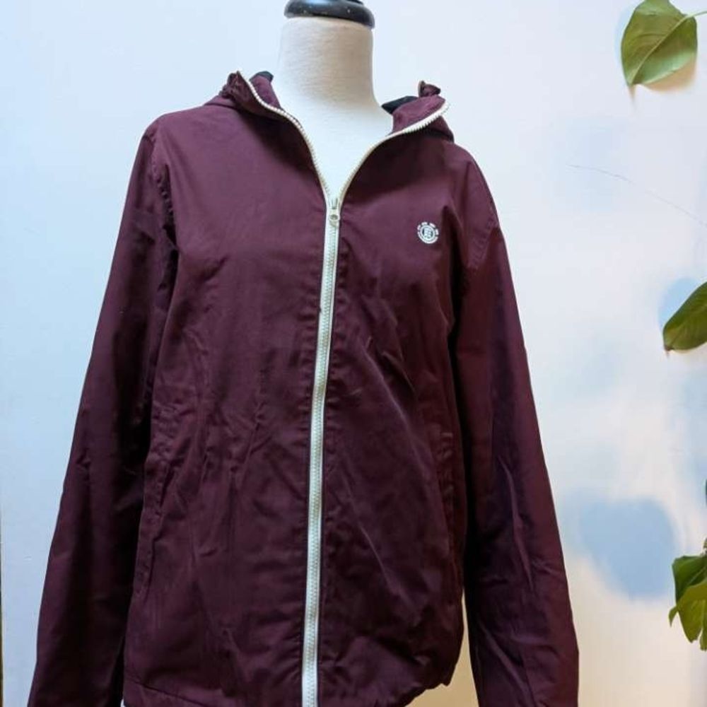 Element Wolfeboro Women's Burgundy Hooded Jacket